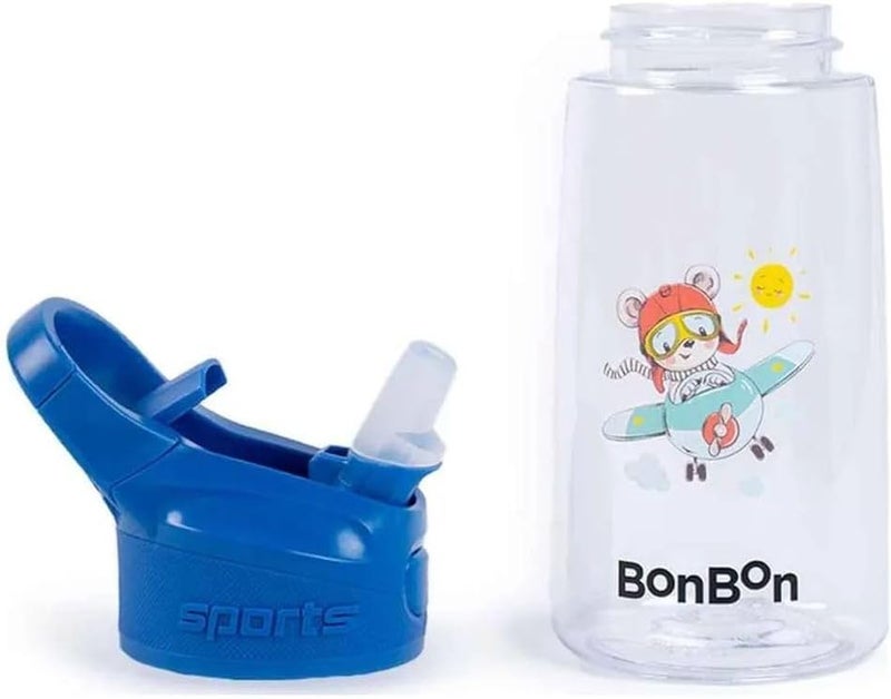 BonBon Elite Tritan Kids Water Bottle 450ml - Traveller - Image 2