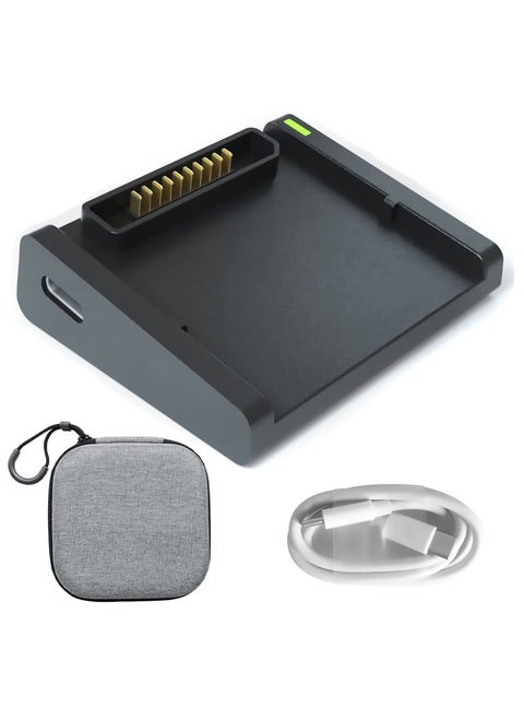 Mavic Air 2 and Air 2S Charging Hub, Mini Portable Battery Charging with Type-c for DJI Dajiang AIR2 AIR2S Drone, MAKINGTEC UAV Intelligent Flight Battery Accessory Charging.