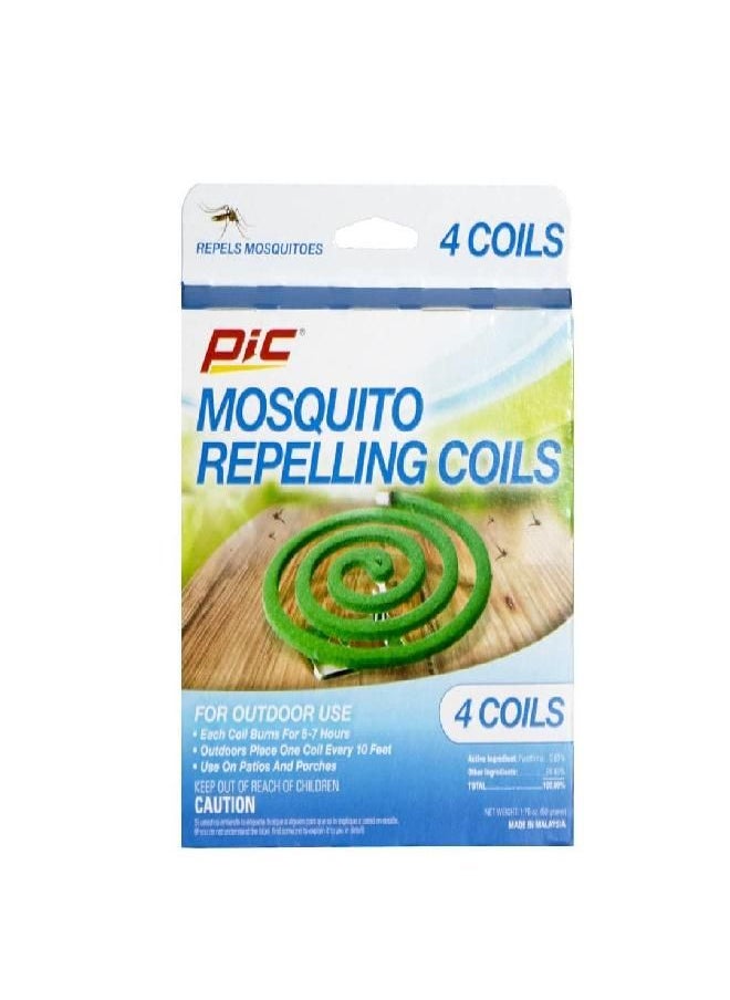 PIC PIC C-4-12 Mosquito Repellent Coils (4 Pack), Brown/A  - Image 4