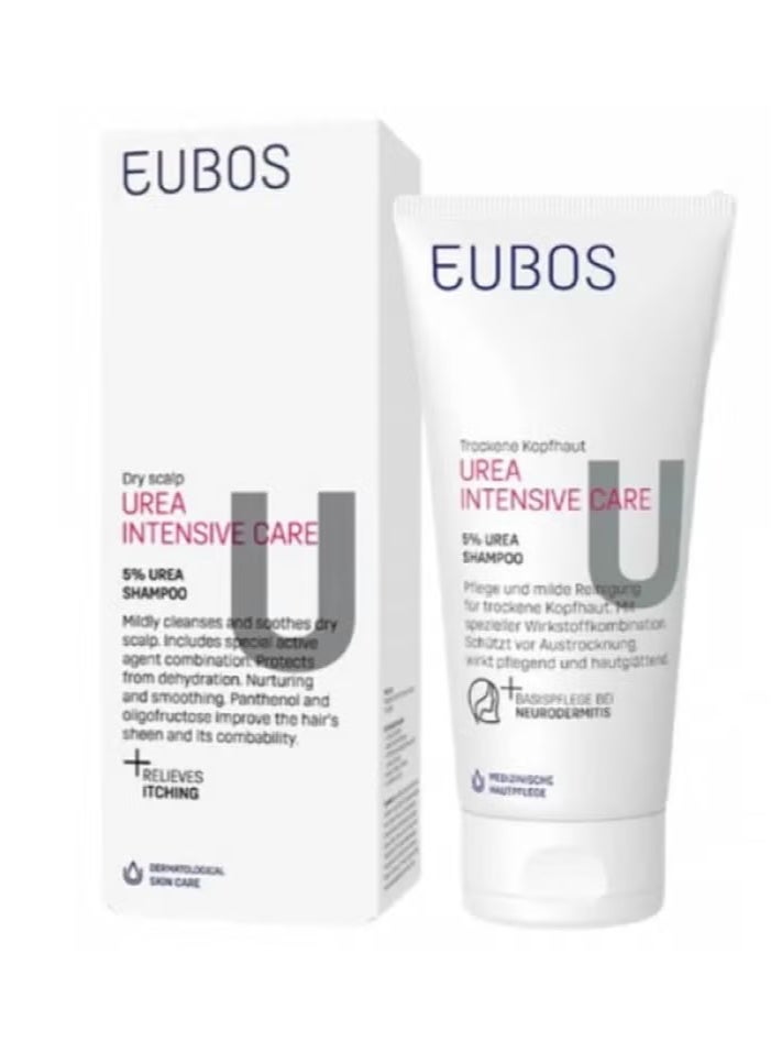 EUBOS Intensive Care Shampoo with 5% Urea & Vitamin E - 200 ml - Image 1