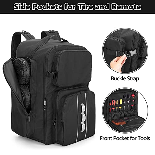 GOBUROS RC Backpack for 1/10 Car, RC Storage Bag with Multi Pockets for Tools and Other Accessories, Easy Carrying with Adjustable Shoulder Strap (Patent Design) - Image 3