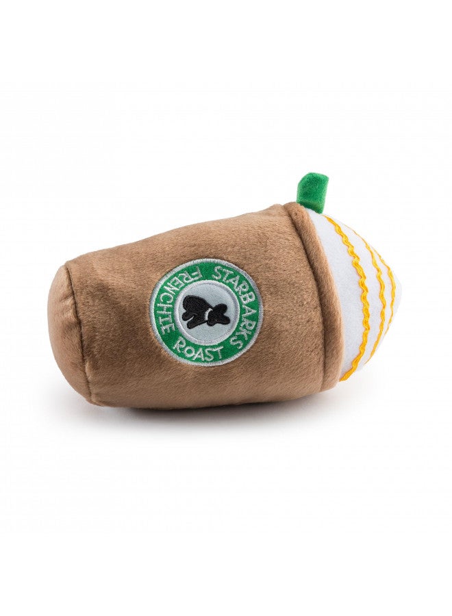 Haute Diggity Dog Haute Diggity Dog Starbarks Frappawcino, Plush Designer Dog Toys with Interactive Squeaker, Stimulating Pet Enrichment, Machine-Washable & Safe Materials for All Breeds, Size Small - Image 1