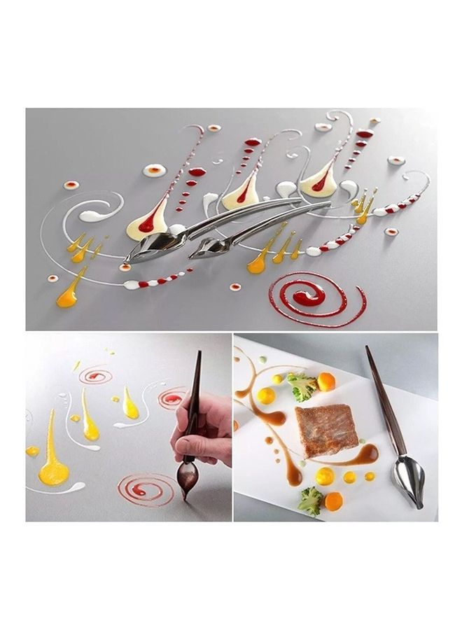 NIBEMINENT 2-Piece DIY Stainless Steel Spoon Set Silver - Image 5