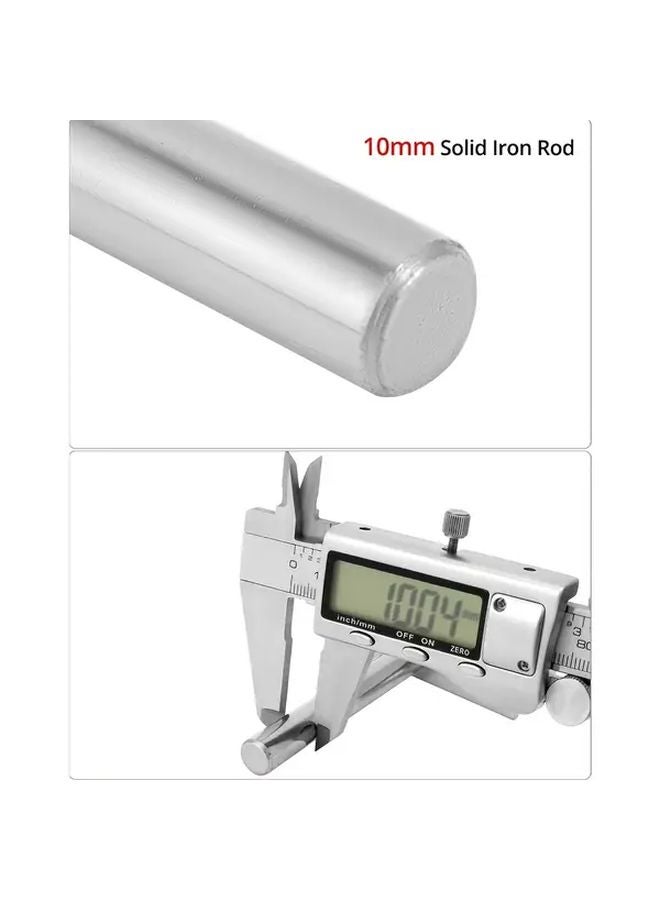 8 Pack 3 Inch Heavy Duty Metal Floating Shelf Brackets Concealed Wall Mount - Image 5