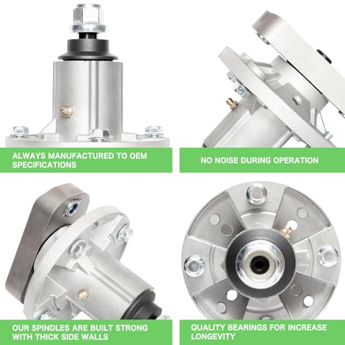 TENGMUJX GY20050 GY20785 Spindle Assembly 42" 48" Mower Deck Fit for John Deere L100 L110 L107 L120 L108 L118 L130 Lawn Mower 2 Pack - Image 4