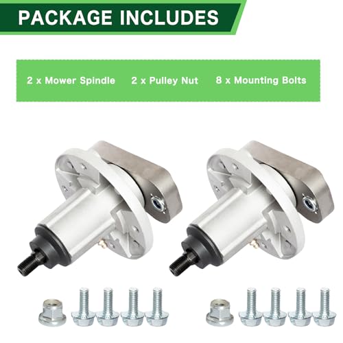 TENGMUJX GY20050 GY20785 Spindle Assembly 42" 48" Mower Deck Fit for John Deere L100 L110 L107 L120 L108 L118 L130 Lawn Mower 2 Pack - Image 5
