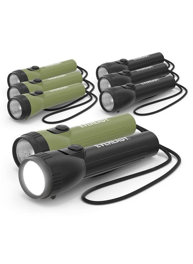 Eveready Eveready LED Flashlight (8-Pack) Bright Reliable Flashlights for General Purpose, Great for Camping, Car, Emergency Storm Power Outage Handheld Flashlight (Batteries Included)  - Image 1
