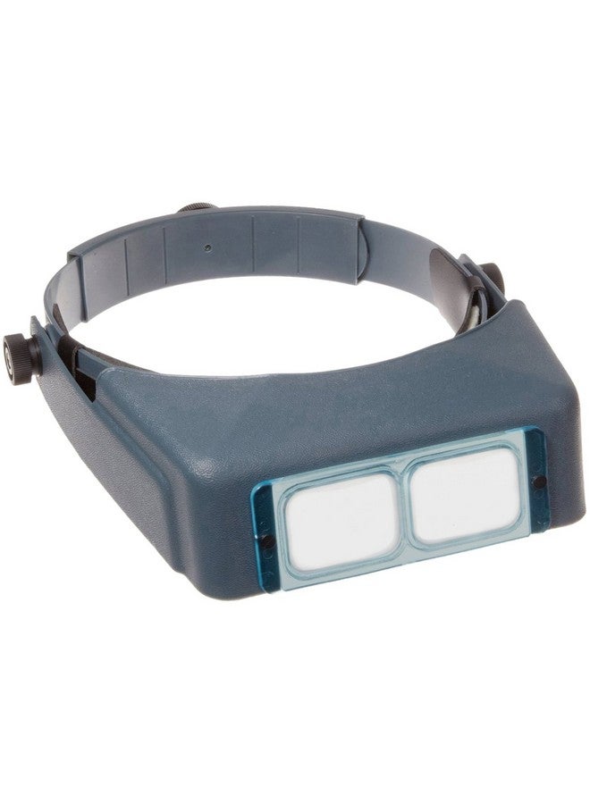 عدسة Donegan Da 7 Optivisor Headband Magnifier 2.75X لوحة عدسة زجاجية مكبرة 6 بوصات البعد البؤري