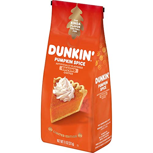 Dunkin Donuts Dunkin' Pumpkin Spice Flavored Ground Coffee, 11 Ounces - Image 4