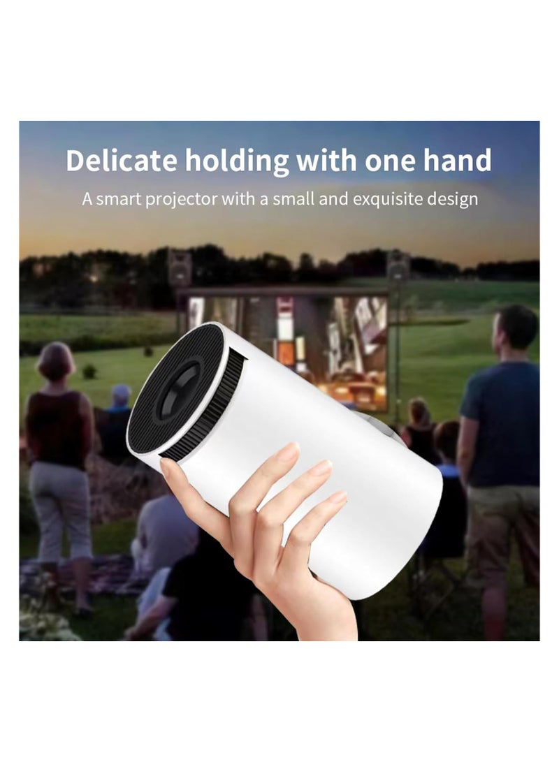 Immersive 4K Smart Portable Projector Built-In Speakers, Screen Mirroring, and Advanced Connectivity Features for HD Home Cinema Experience - Image 5