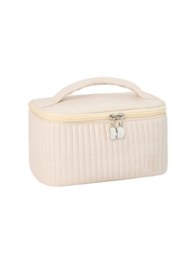 BABIES BLOOM Portable Cosmetic Makeup Organiser Bag | Waterproof Travel Cosmetic Organizer Toiletry Storage Kit (Pink) - Image 1
