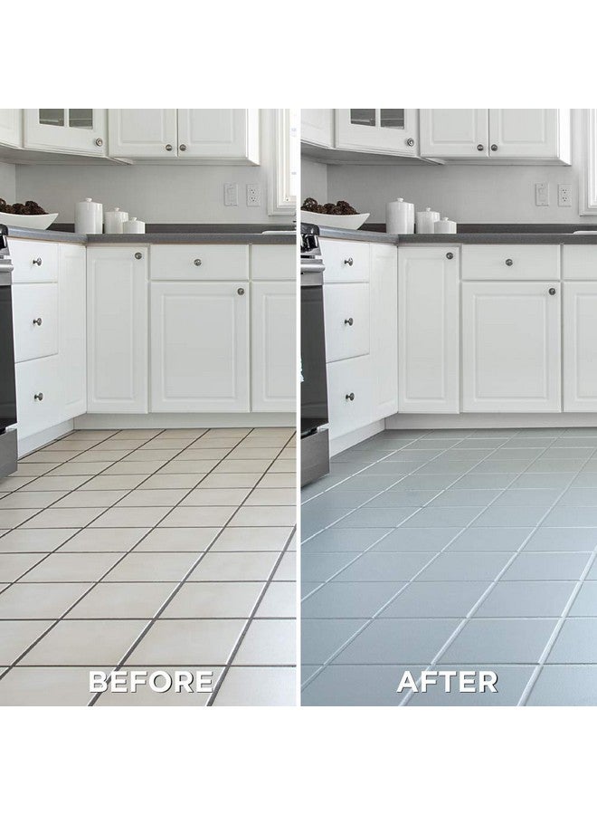 رست أوليوم مجموعة طلاء الأرضيات الداخلية للمنزل 367601 من Rust-Oleum، بلون رمادي لؤلؤي شبه لامع - Image 3