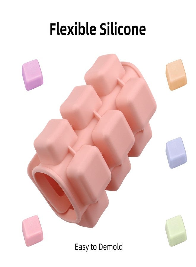 EDUEE Square Chocolate Molds 3pcs Silicone Square Candy Mold 1 inch for Ice Cubes Caramel, Jello, Resin - Image 3