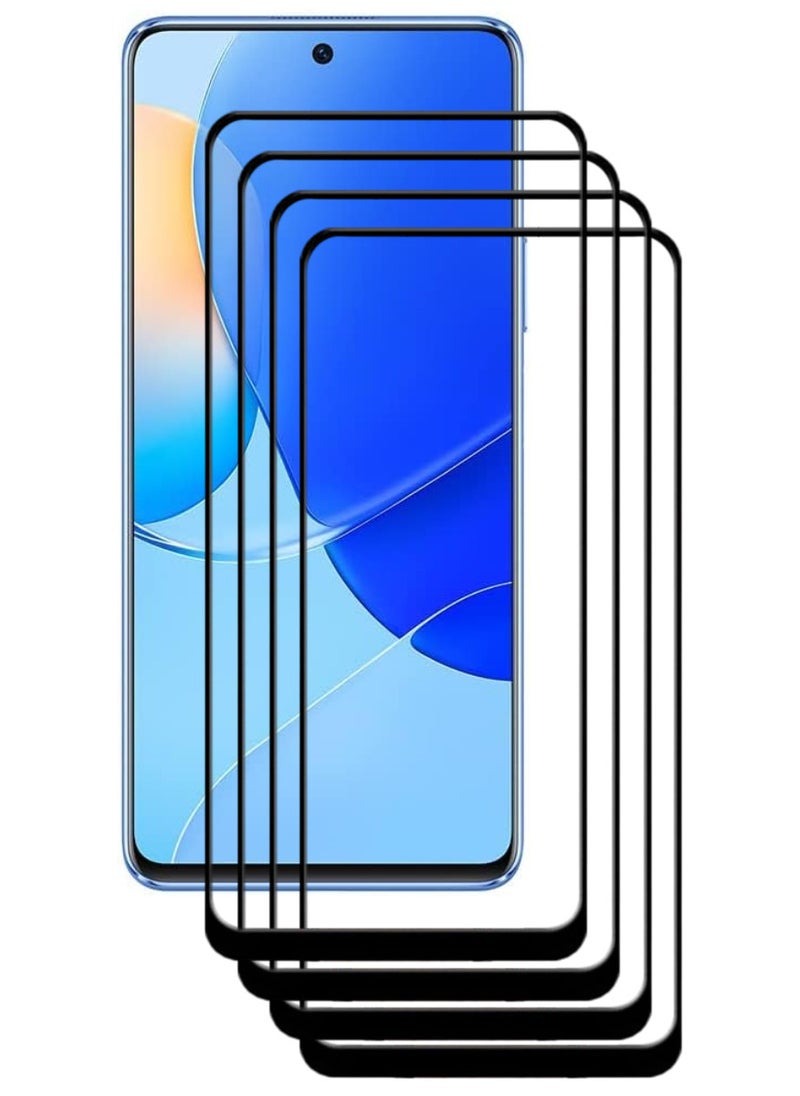 ACLIX 4 Pieces Antistatic ESD Dustproof Premium Quality High Definition Tempered Glass Screen Protector Designed For Huawei nova 9 SE - Image 1