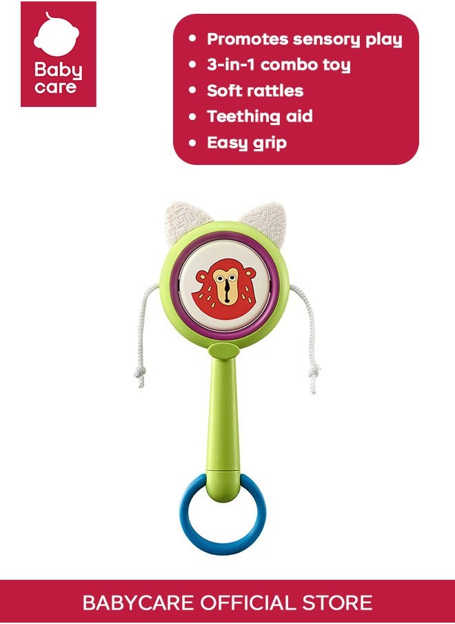 Babycare Babycare - Baby 3-In-1 Rattle Toys - Green  - Image 1