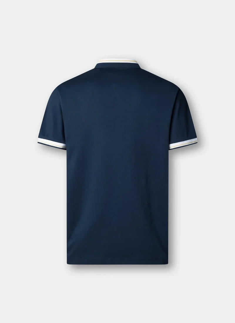 Hackett Classic Fit Short Sleeve Club Collar Polo