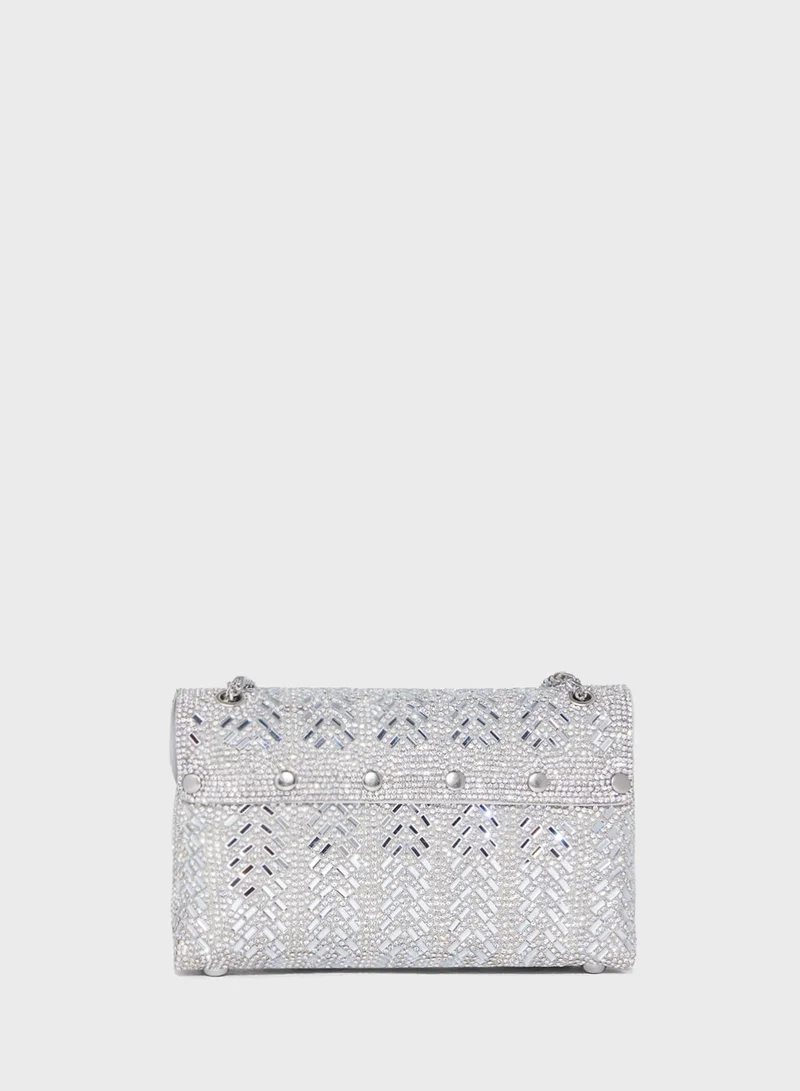 ايلا ليمتد اديشن Aztec Design Embellished Clutch Bag