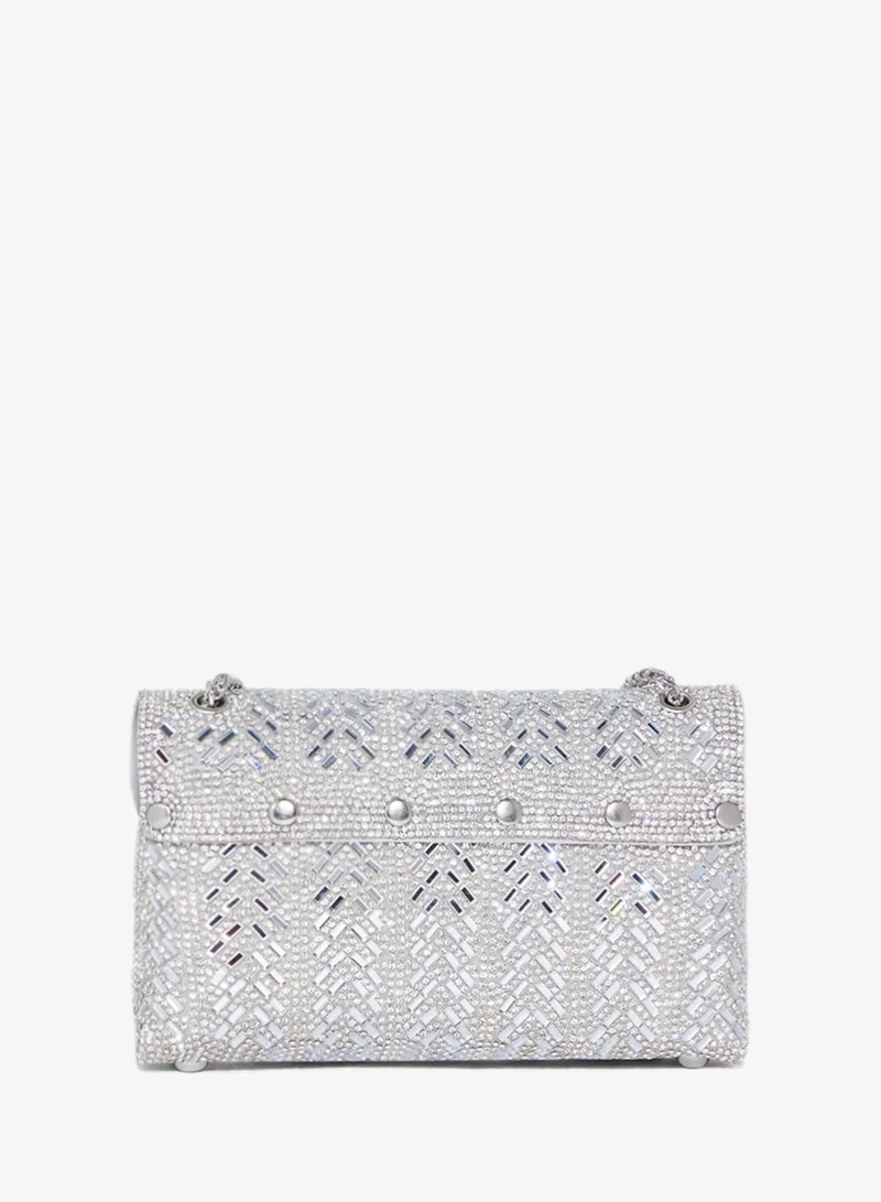 Ella Limited Edition Aztec Design Embellished Clutch Bag