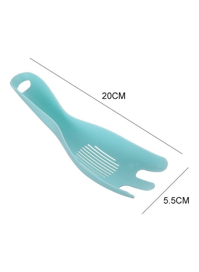 NIBEMINENT 10-Piece Household Multifunctional Rice Washing Spoon Green - Image 2