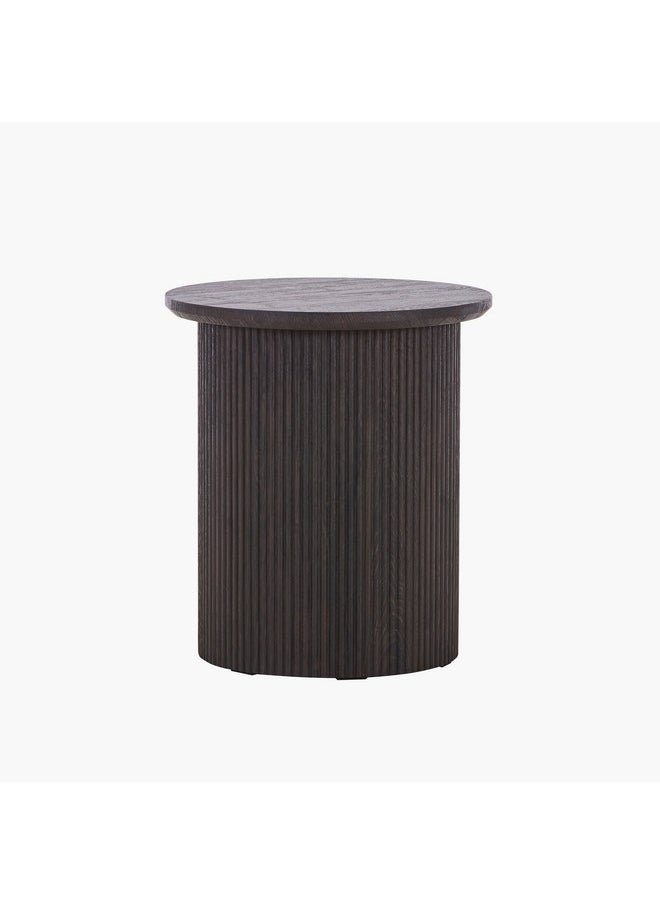 Home Box - Barnsley Round End Table 50 X 45 X 45 Cm - Image 1