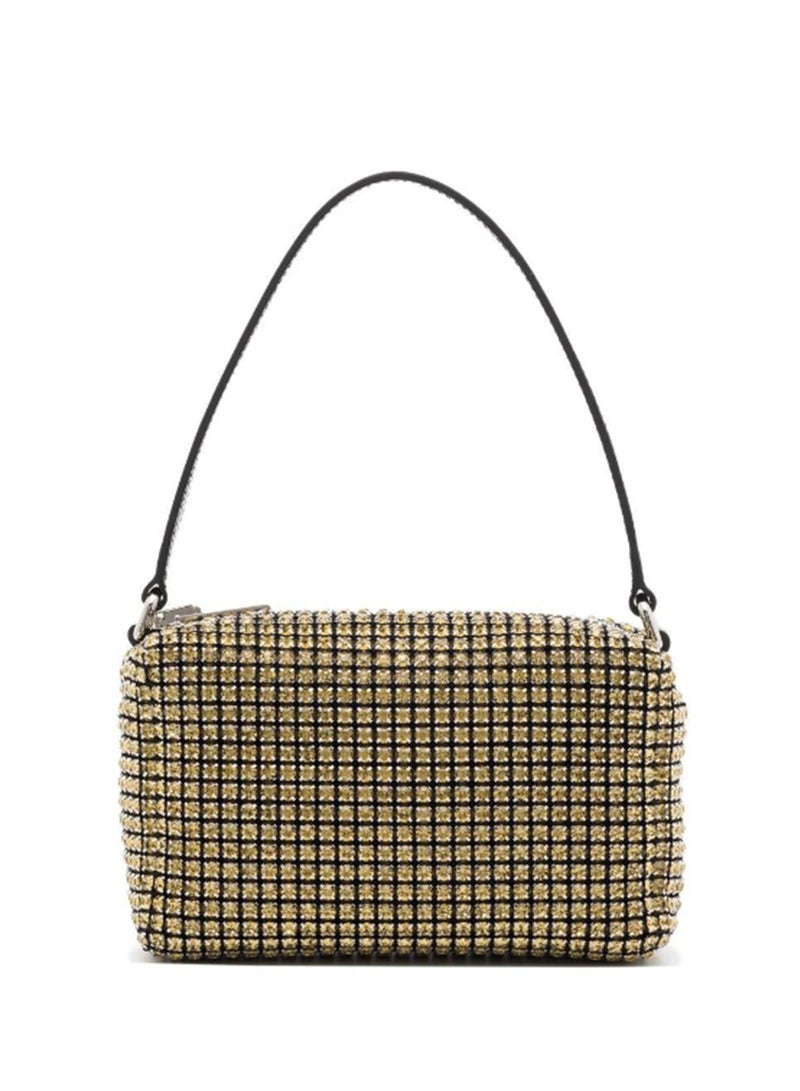 ALEXANDER WANG Borsa Heiress  Wang in tessuto con strass - Image 1