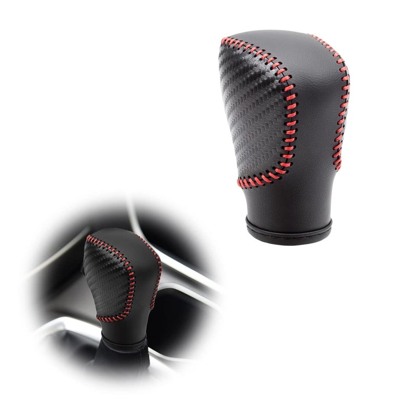 LDYFC Leather Auto Gear Shift Knob Cover Protector Trim Cap Sticker for Honda Accord 10th Gen 20182022Civic 20222025CRV20232025 HRV20232025 Accessories