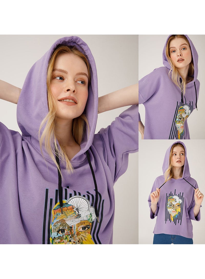 بيج ديزاين هودي نسائي BiggDesign Nature - Image 3