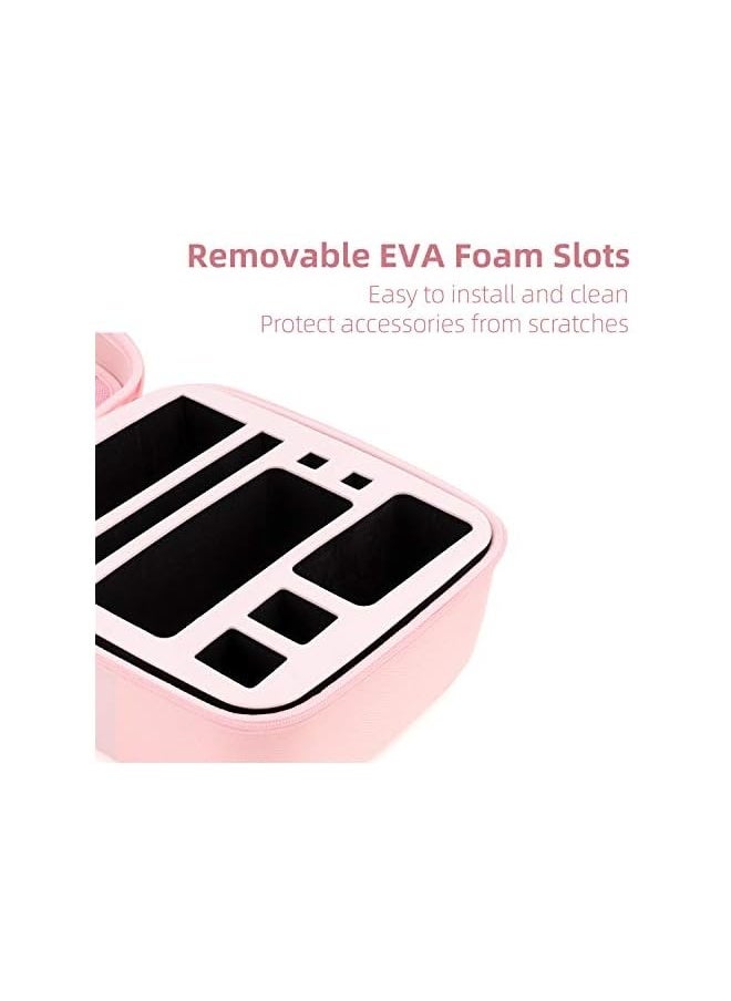 PROMASS - Pink Cat Paw Case Compatible with Nintendo Switch, Protective Travel System Case with 18 Game-Card Slots for Switch Console, Pro Controller, Dock and Accessories [video game] - Image 1