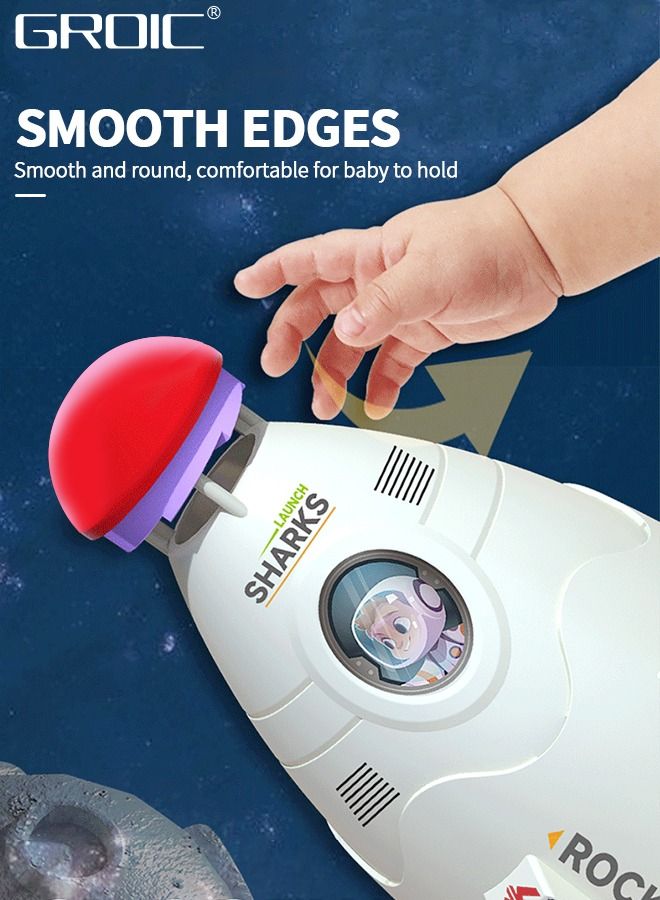 GROIC Rocket Toy Water Discovery Toy, Outdoor Yard Sprinkler Summer Launcher Kit, Learning and Childhood Development STEM Educational Toys - Image 3