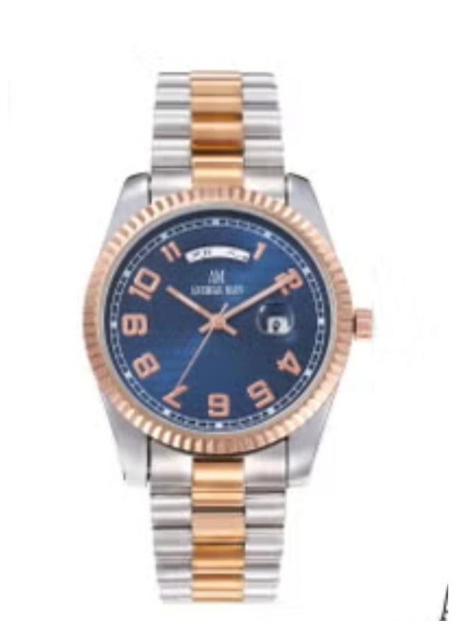 Anmer Man men's watches with stainless steel strap and clasp