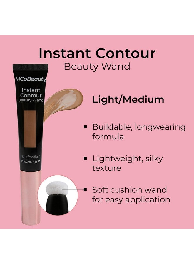 MCoBeauty Instant Contour Beauty Wand, Light/Medium, Sculpt & Define for a Natural Contour, Vegan, Cruelty Free Cosmetics - Image 2