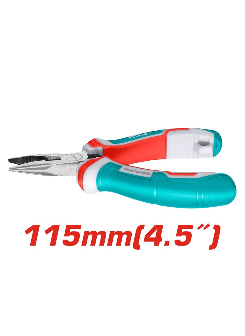 Total Tools - Total 4.5" Mini Long Nose Pliers - Precision Tool for Crafting & Jewelry - Image 1