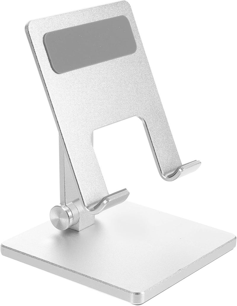 Levemolo Adjustable Foldable Tablet Holder Stand Metal Bracket for Desk Use Home Office Compatible with Multi-Angle Rotation - Image 1