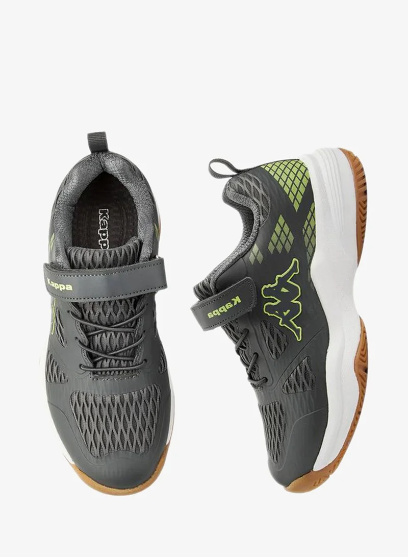 Kappa Boys' Hook and Look Closure Badminton Shoes