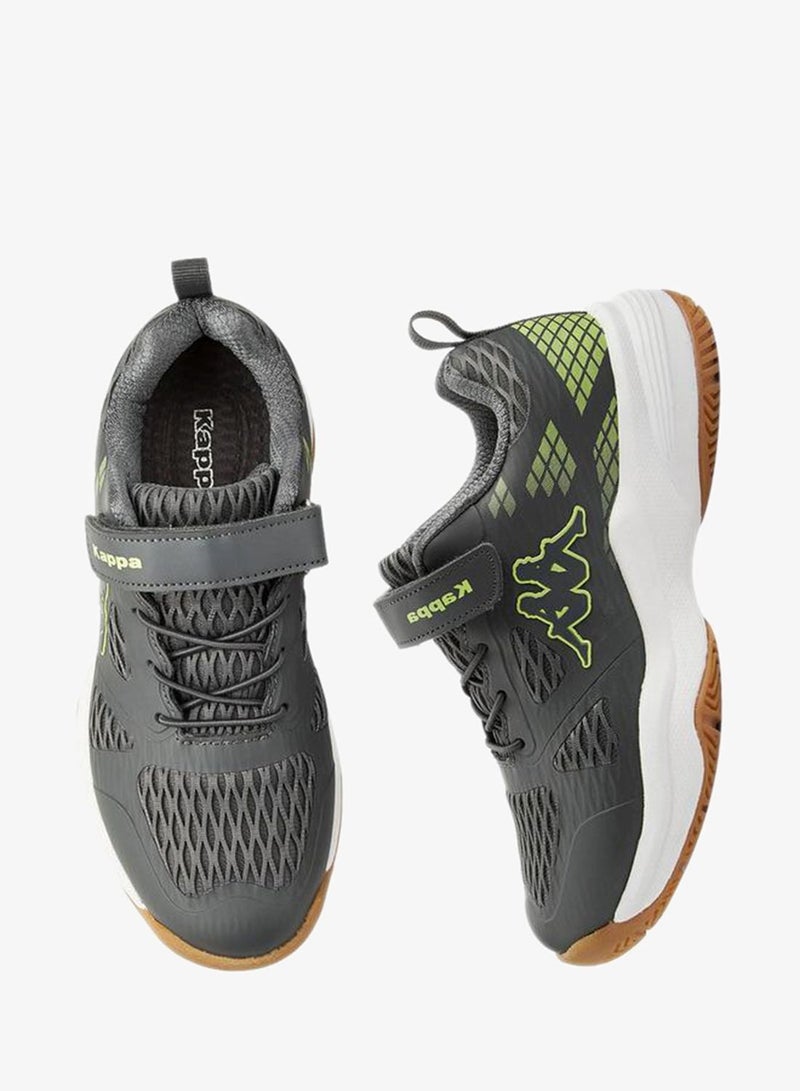 Kappa Boys' Hook and Look Closure Badminton Shoes - Image 1
