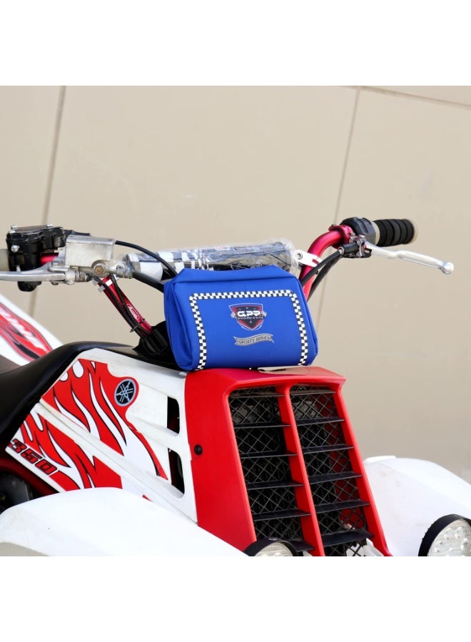 GPR Printed Logo Handlebar Bag - Blue Colors - Image 3