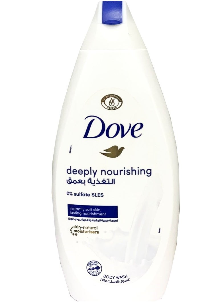 Dove Dove Body Wash Deeply Nourishing - 500 ml  - Image 2