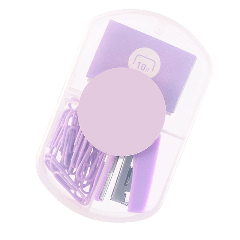 Mini Stapler: Lavender Purple, Effort Saving, Portable Stapler - Cute Stylish Design, Durable Stapler for School Office Travel - Image 2