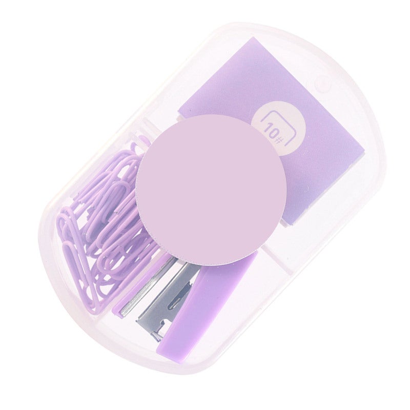 Mini Stapler: Lavender Purple, Effort Saving, Portable Stapler - Cute Stylish Design, Durable Stapler for School Office Travel - Image 4