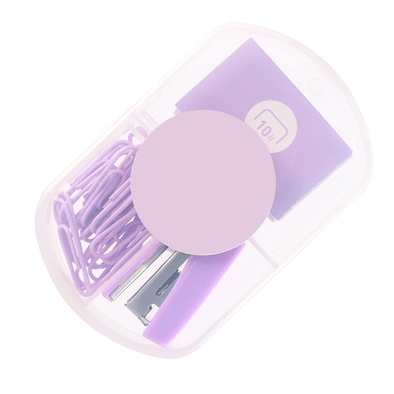 Mini Stapler: Lavender Purple, Effort Saving, Portable Stapler - Cute Stylish Design, Durable Stapler for School Office Travel - Image 1