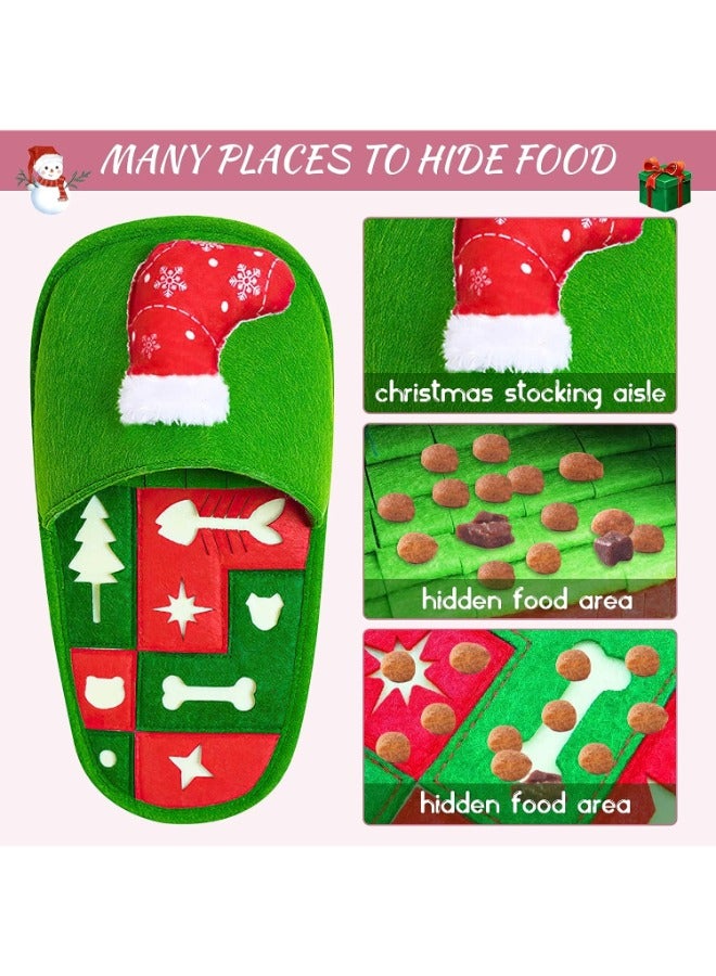 PETSARY Dogs Cats Sniff Pad Pet Sniff Mat WITH 1 PCS PET ID TAG Puppy Playing IQ Training Encourage Foraging Skills Treat Dispensing Bite Resistant Pet XMAS Gift Toy - Image 5