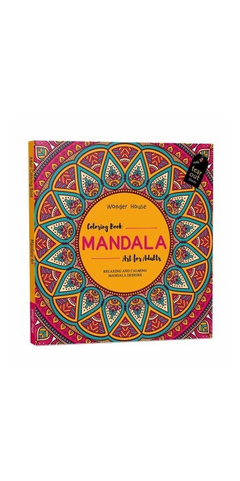 Mandala Art: Colouring books for Adults with tear out sheets | Published by Wonder House Books | Paperback