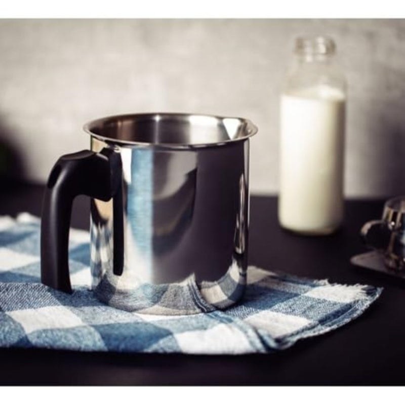 Allegra stainless steel milk boiler with Bakelite handle, 12 cm 1.4 L - Image 5
