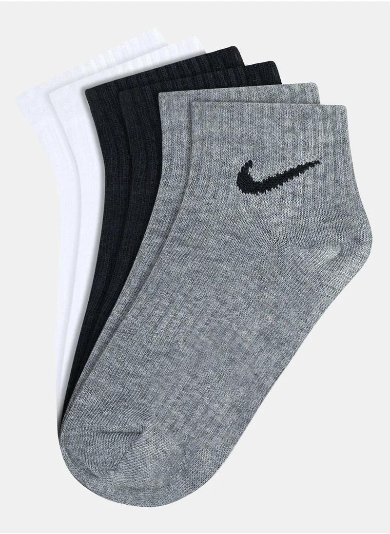 Nike Men's Everyday Lightweight Training Ankle Socks (3 Pack)