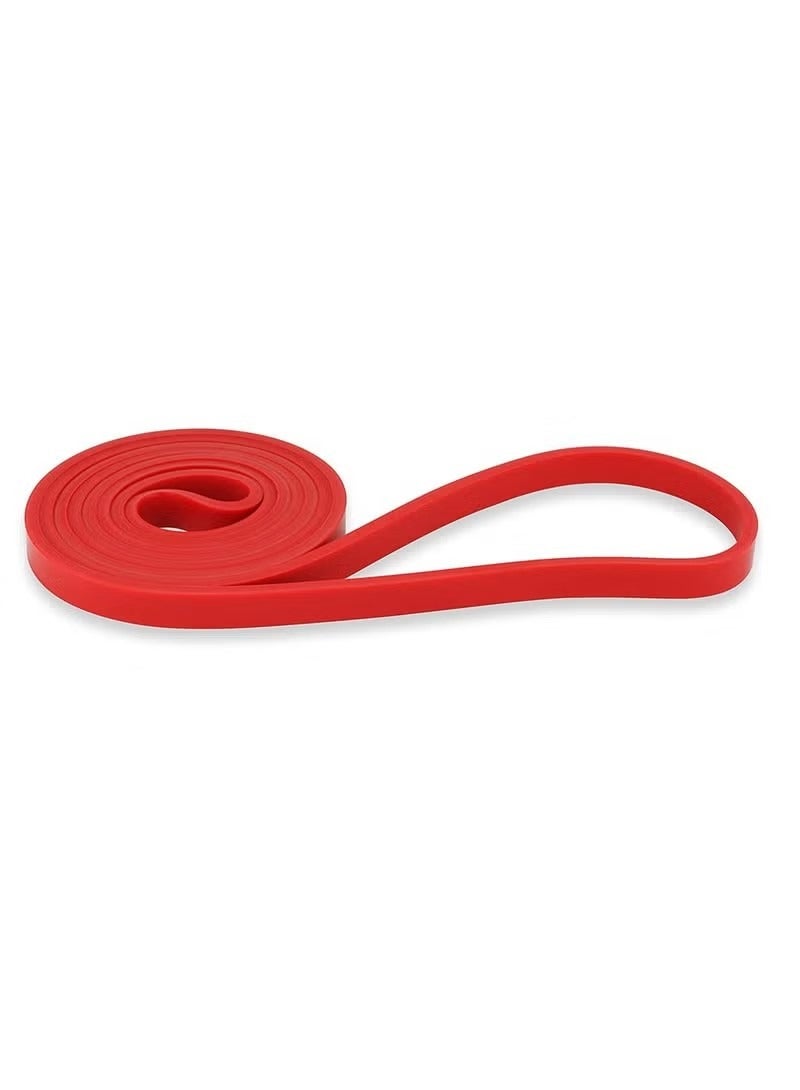 Generic 15-35 Lbs Resistance Band Pull up Assist Band Heavy Duty Powerlifting Exercise Stretch Bands for Powerlifting, Muscle Toning, Yoga, Stretch Mobility (Red)  - Image 1