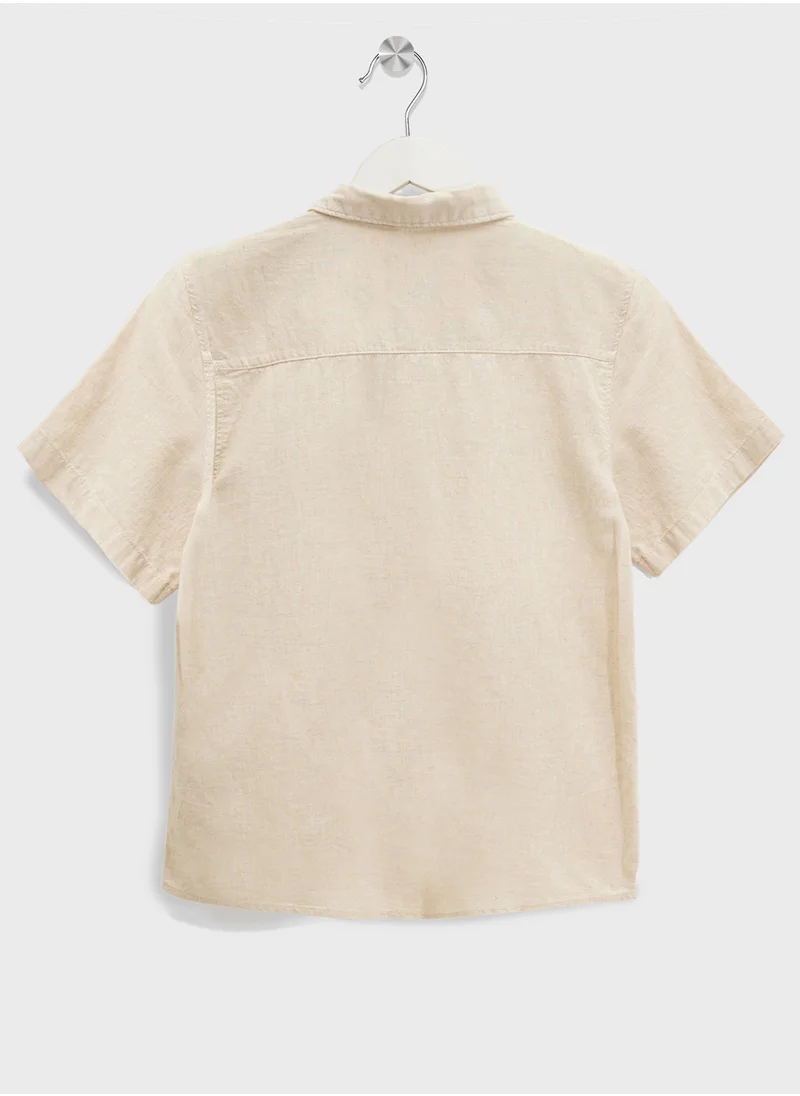 H&M Linen-Blend Shirt