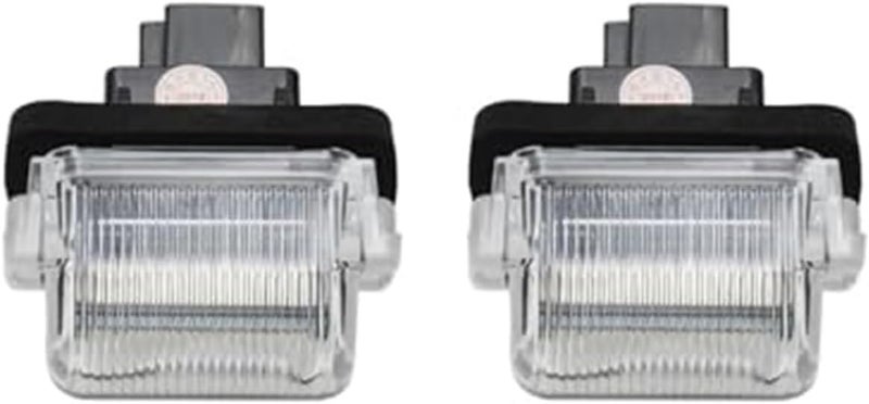 Wivplex 2Pcs White License Plate Light for Mazda - Image 1