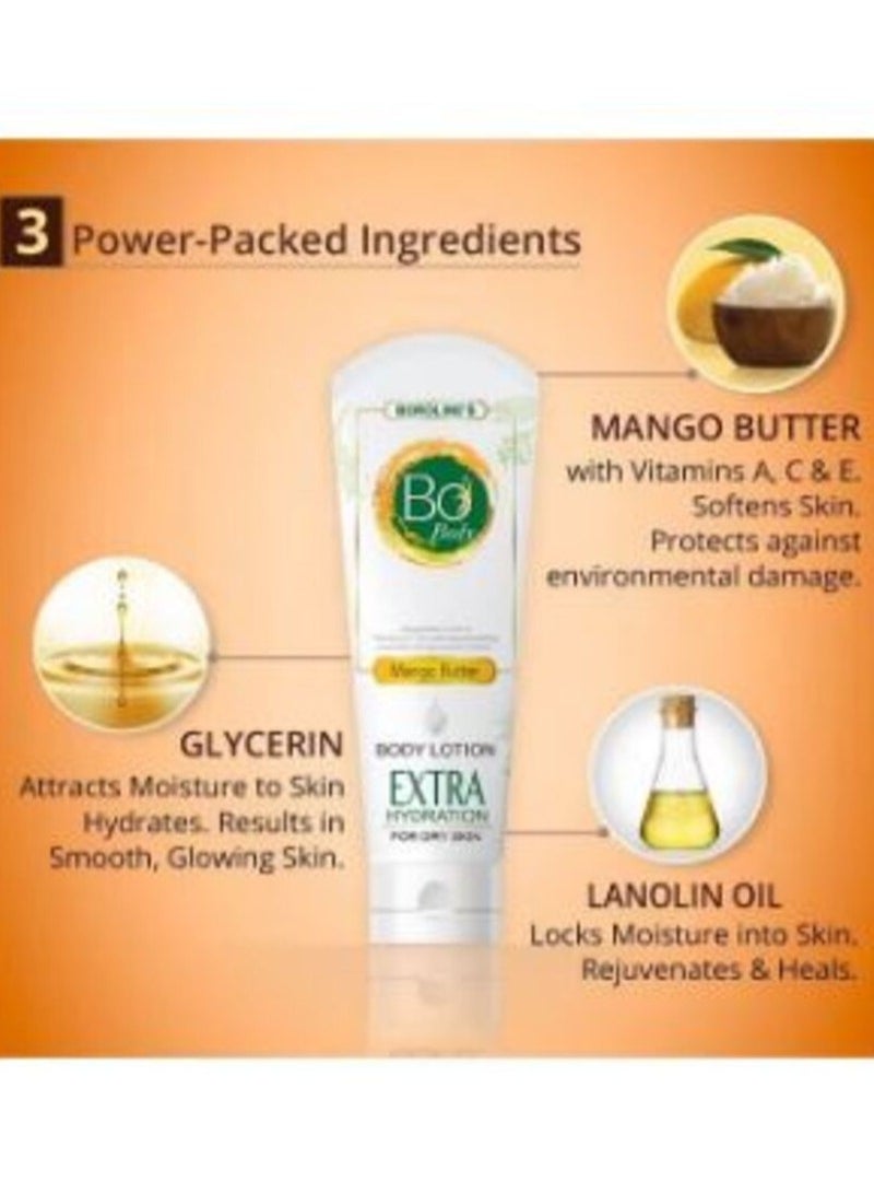 BOROLINE Bo Body Lotion For Dry Skin 100ml (Pack of 3) - Image 3