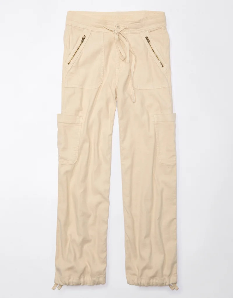 امريكان ايجل Wide Leg Drawstring  Cargo Pants