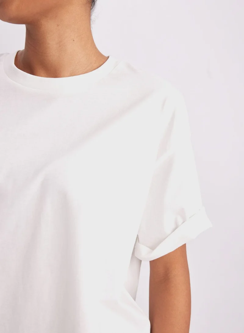DeFacto Defactofit Oversize Fit Crew Neck Sports T-Shirt